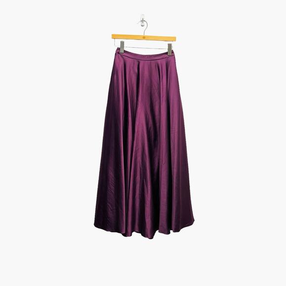 La Femme Maxi Skirt in Purple Women’s Size 2 - Picture 1 of 9